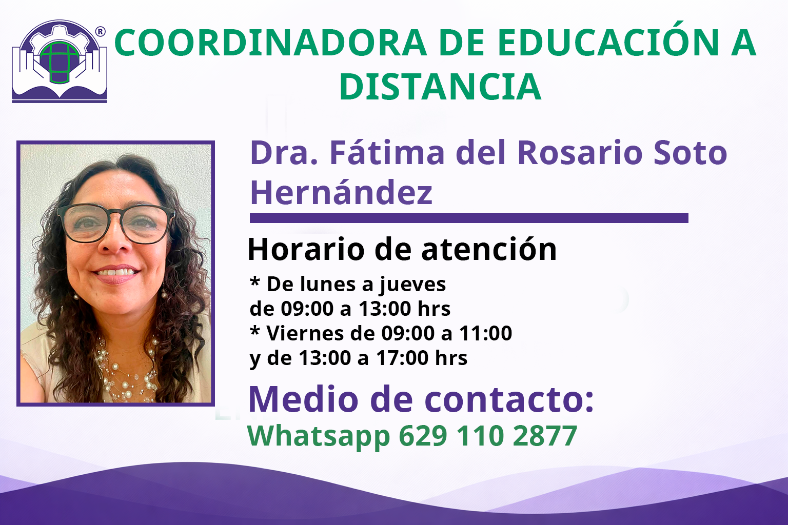 COORDINADORA A DISTANCIA
